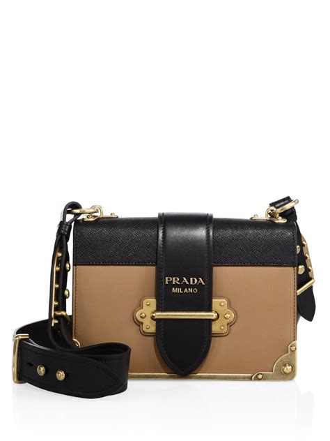 prada small cahier notebook|Prada Cahier Leather Bag.